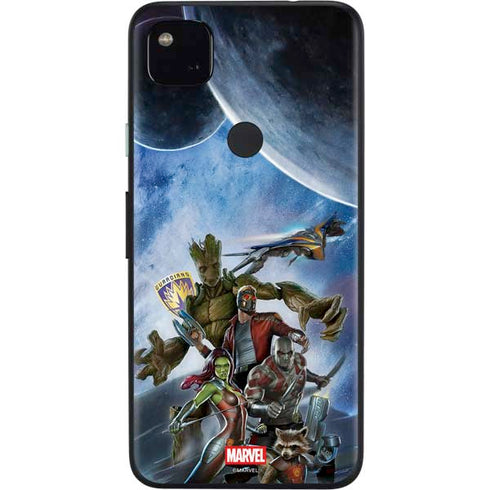 Marvel Guardians of the Galaxy Galactic Mission Google Pixel 4a Skin